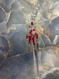Red Dreamcatcher Earrings