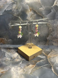 Floral Three Stud Earrings