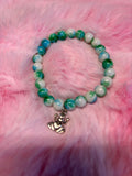 Frog Charm Stretch Bracelet