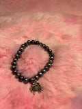 Crab Charm Stretch Bracelet