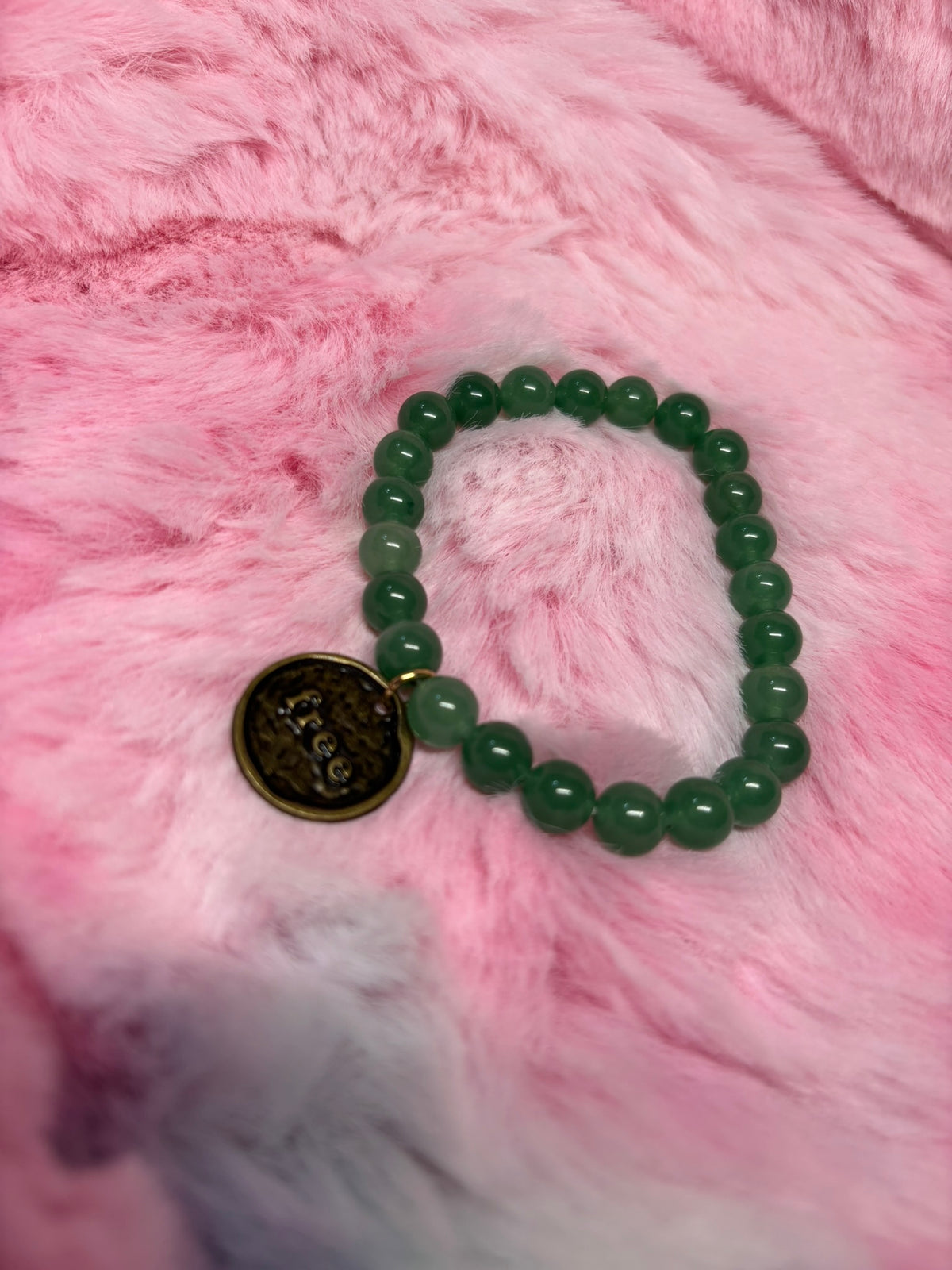 Free Coin Charm Stretch Bracelet