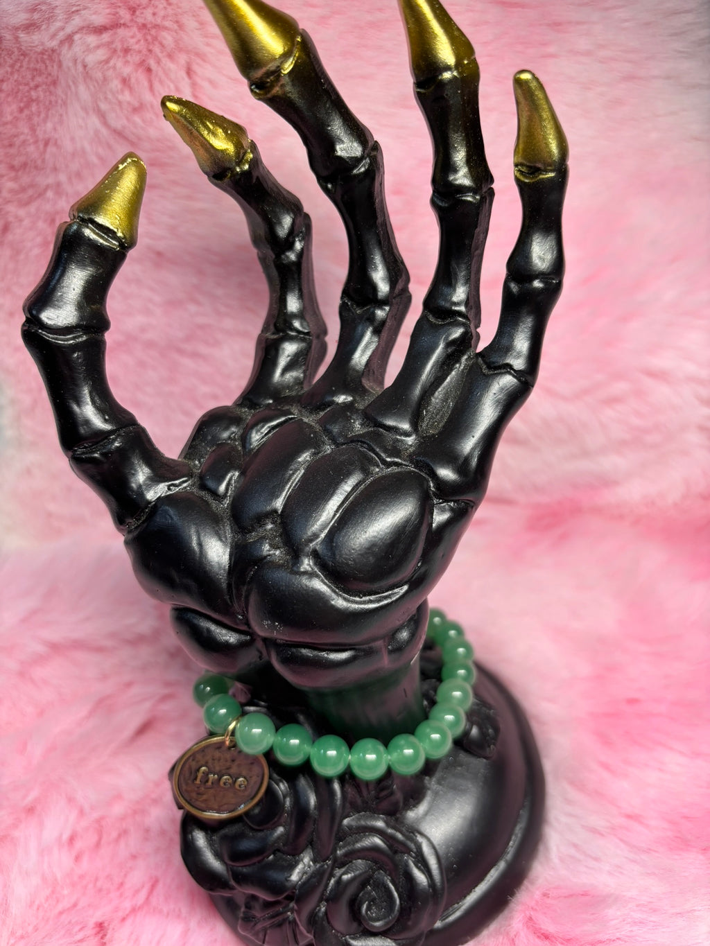 Free Coin Charm Stretch Bracelet