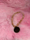 Free Coin Charm Stretch Bracelet