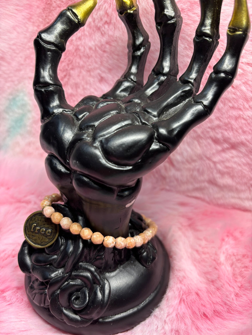 Free Coin Charm Stretch Bracelet