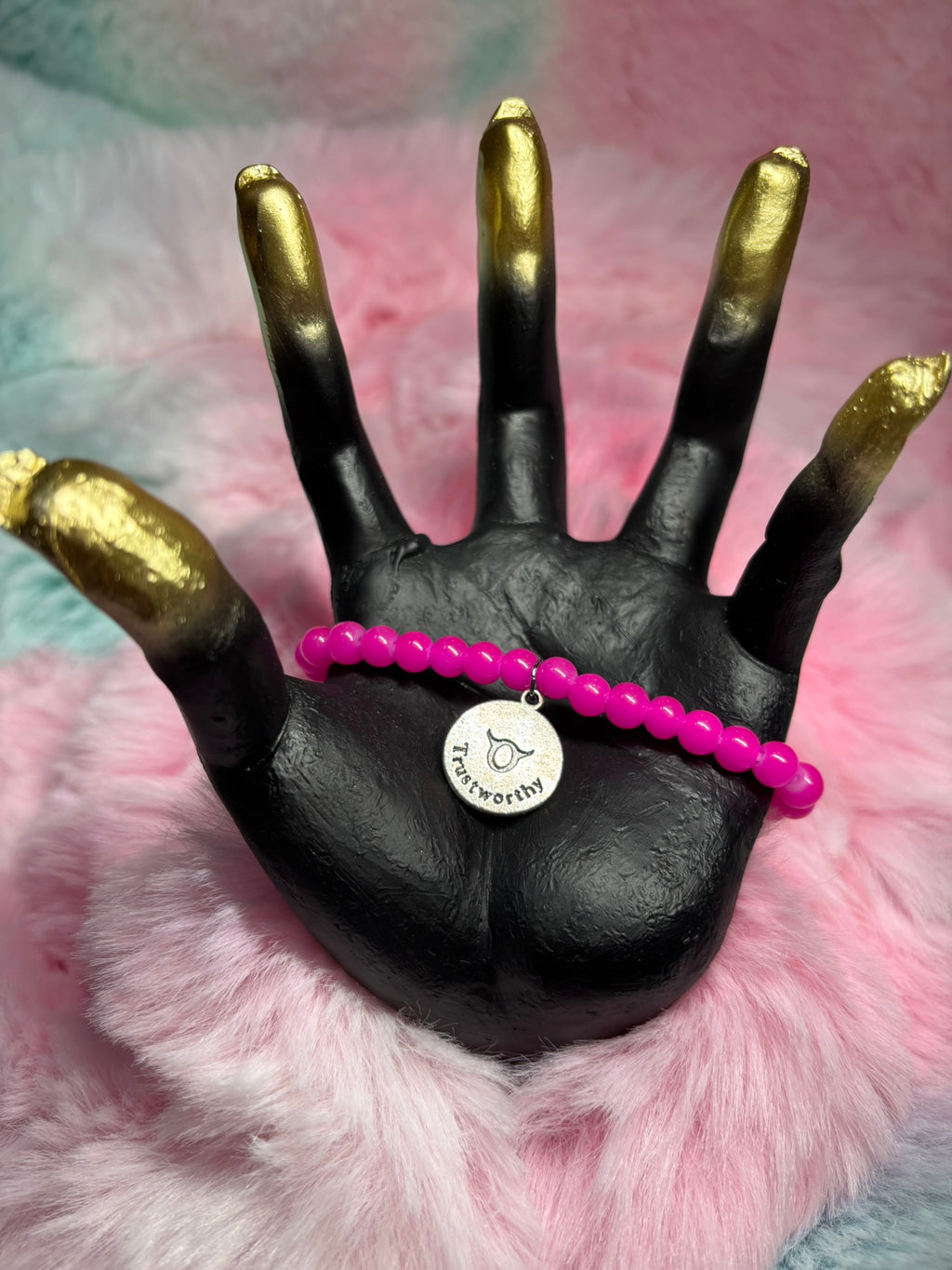 Taurus Charm Stretch Bracelet