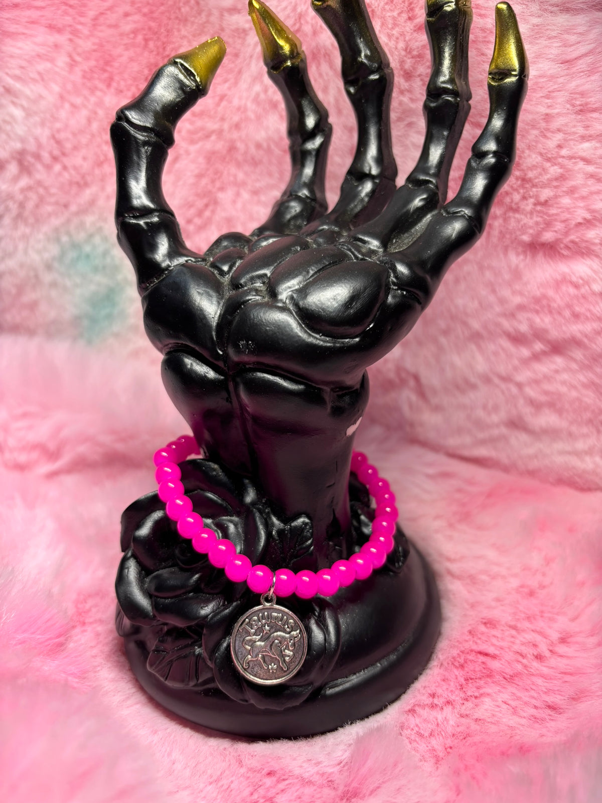 Taurus Charm Stretch Bracelet