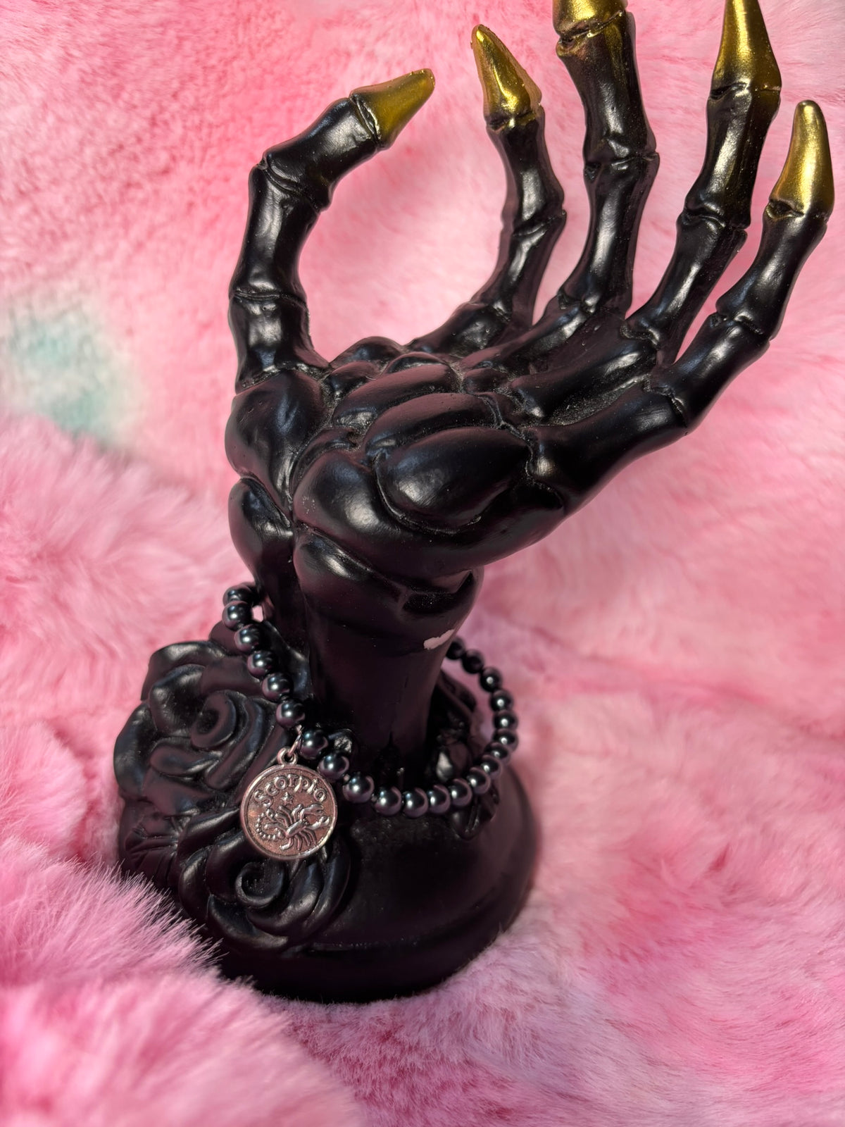 Scorpio Charm Stretch Bracelet
