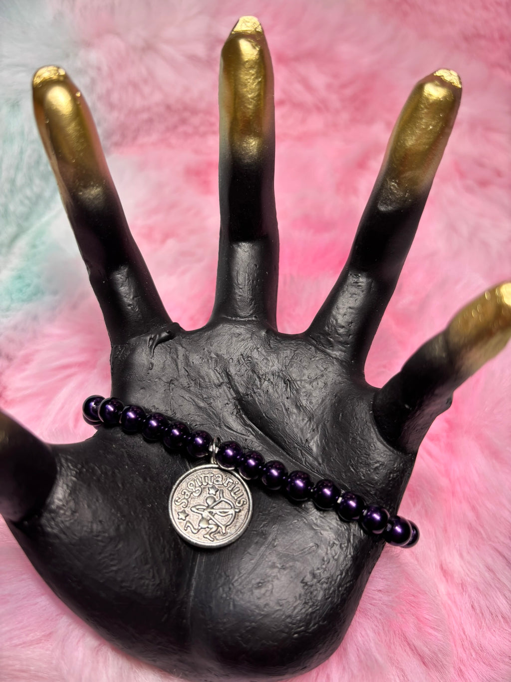 Sagittarius Charm Stretch Bracelet