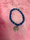 Aquarius Charm Stretch Bracelet