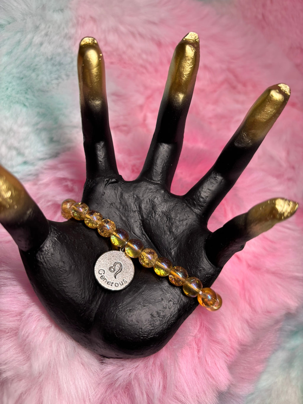 Leo Charm Stretch Bracelet