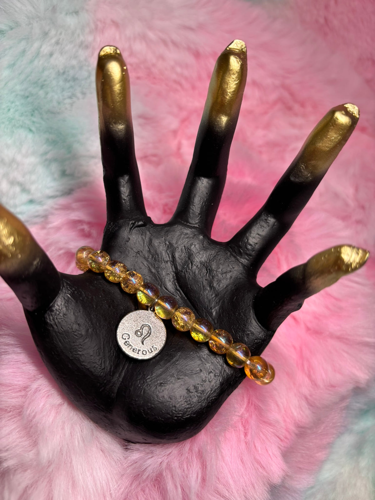 Leo Charm Stretch Bracelet