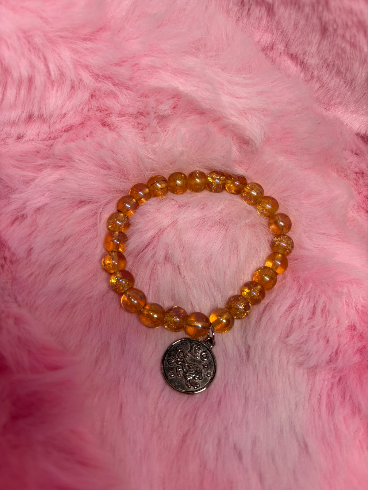 Leo Charm Stretch Bracelet