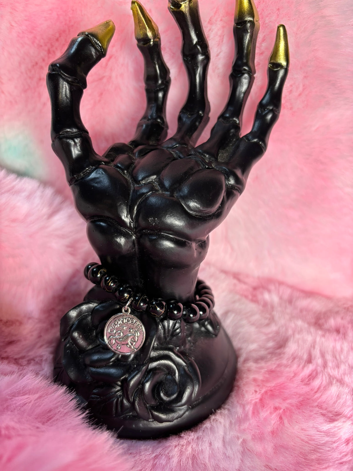 Capricorn Charm Stretch Bracelet