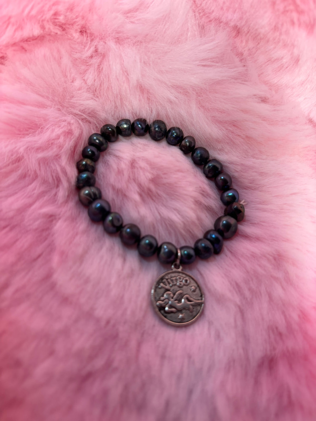 Virgo Charm Stretch Bracelet