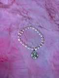 Cancer Charm Stretch Bracelet