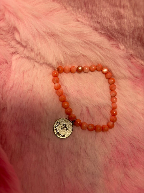 Aries Charm Stretch Bracelet