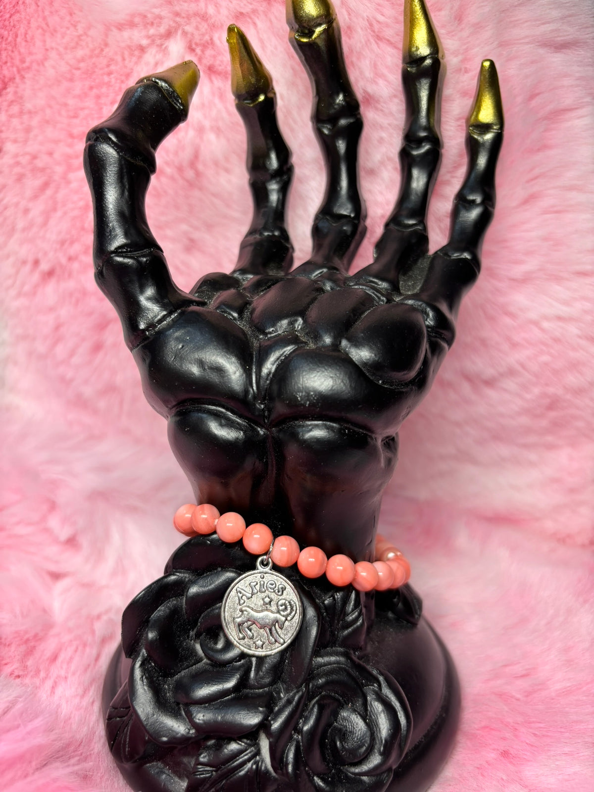 Aries Charm Stretch Bracelet