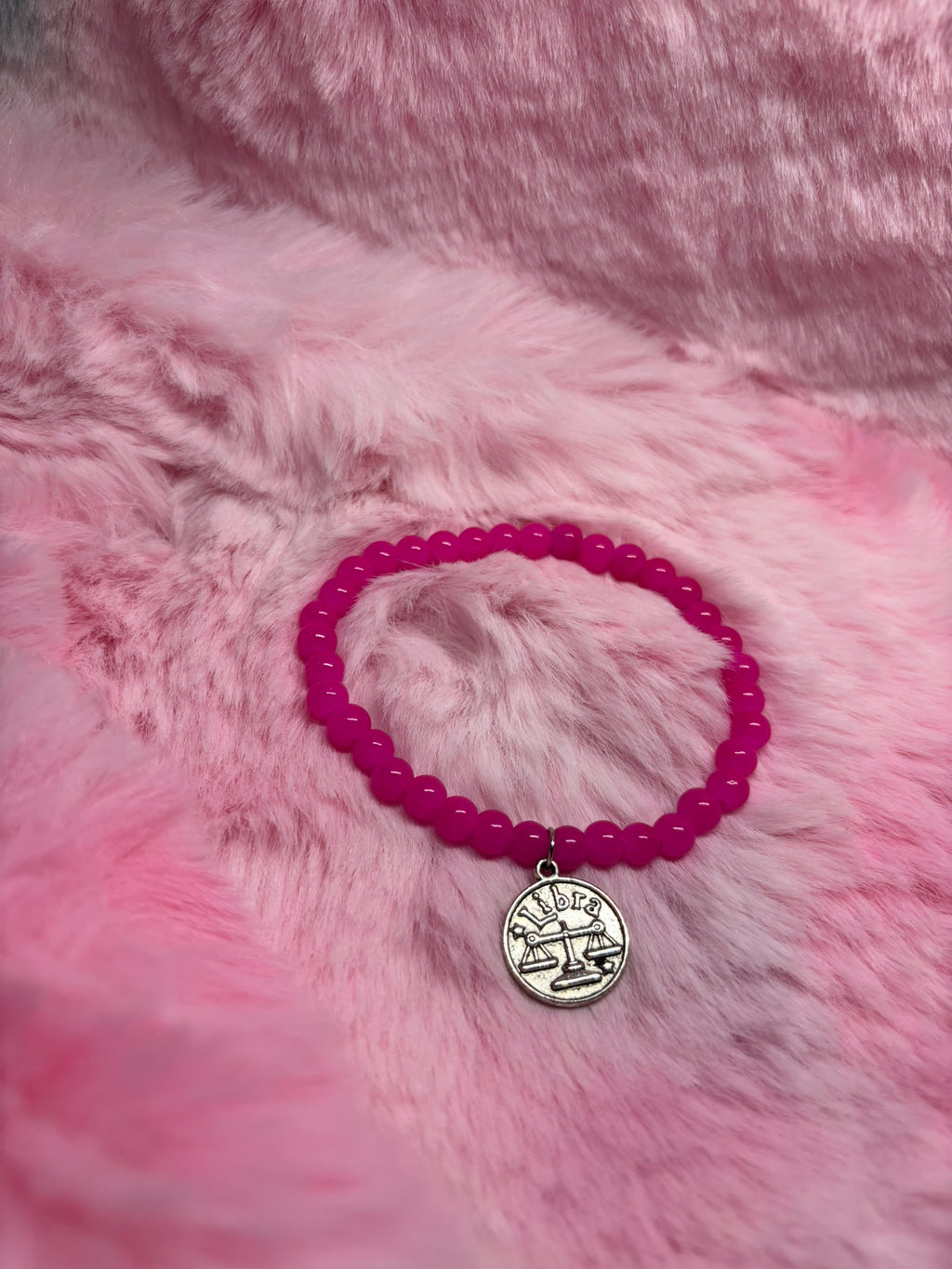 Libra Charm Stretch Bracelet
