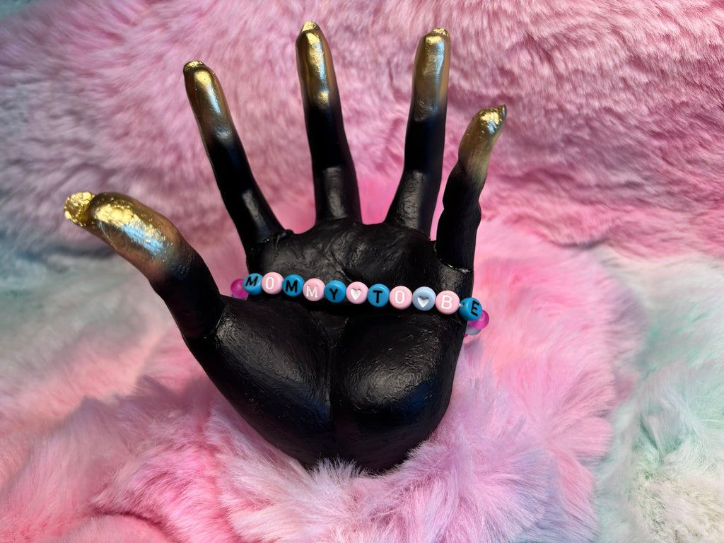 Mommy to Be Letter Stretchy Bracelet