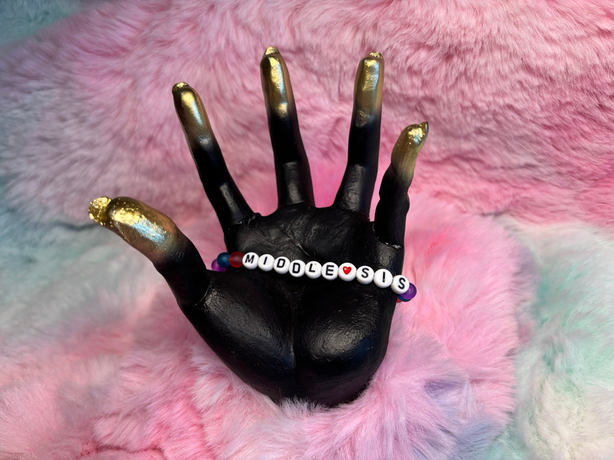 Sis Word stretch bracelet