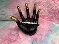 Capricorn Letter Beads Stretch Bracelet