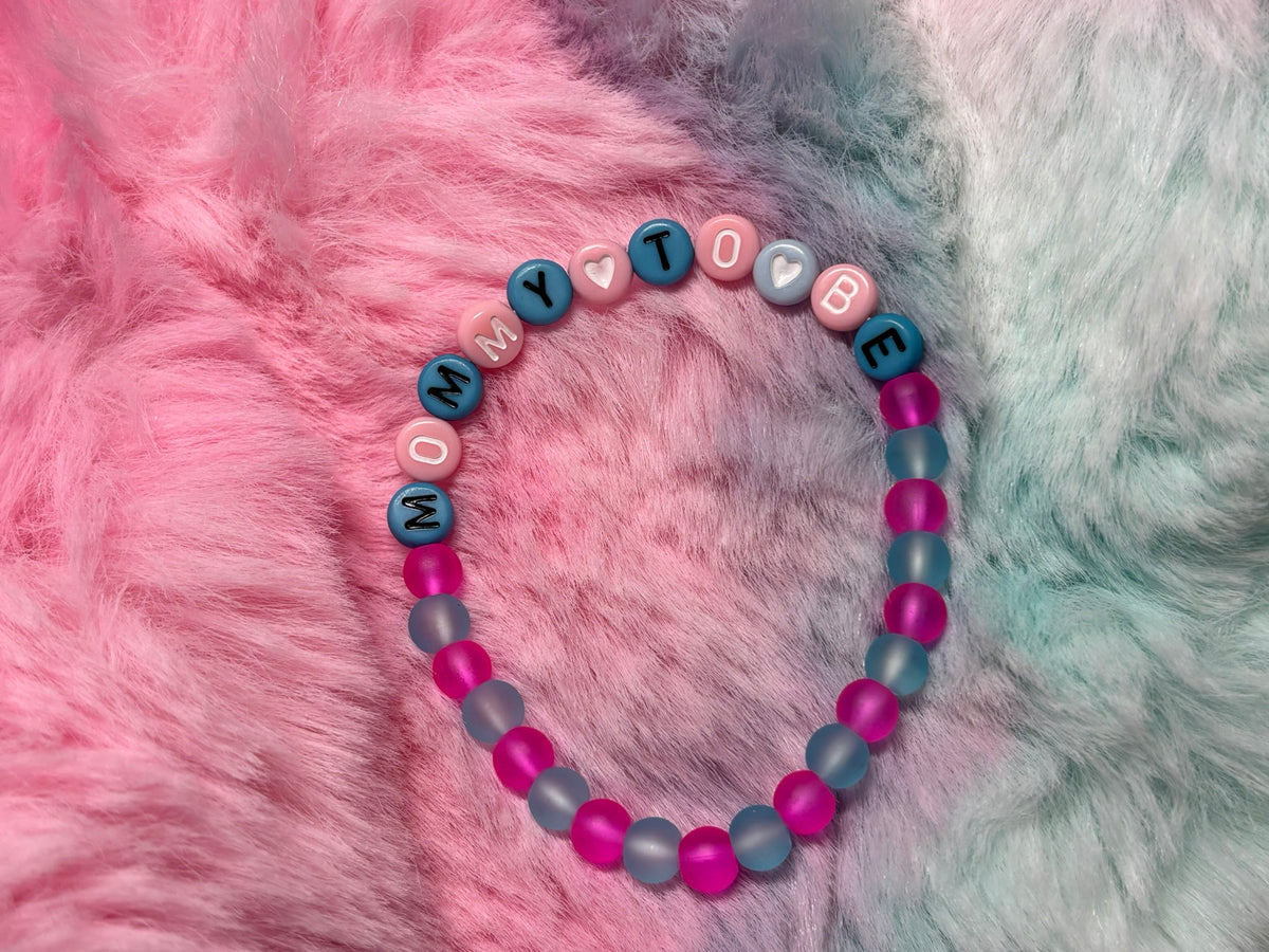 Mommy to Be Letter Stretchy Bracelet