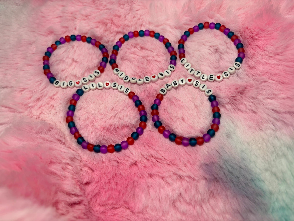 Sis Word stretch bracelet