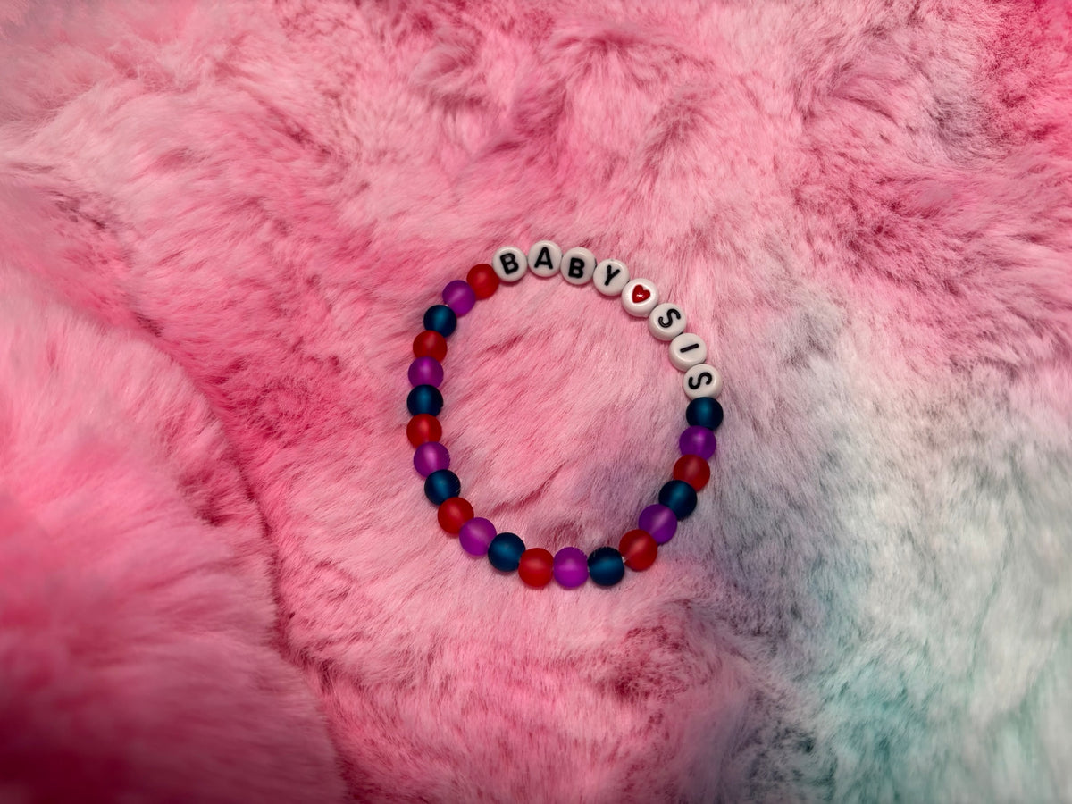Sis Word stretch bracelet