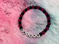 Faith Letter Beads Stretch Bracelet
