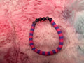Love Clay and Letter Bead Stretch Bracelet