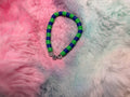Joy Glow in the Dark Letter stretch bracelet