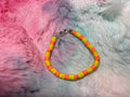 Hope Glow in the Dark Letter stretch bracelet