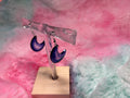 Moon Hook Dangle Earrings
