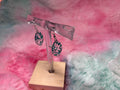 Ellipse Hook Dangle Earrings