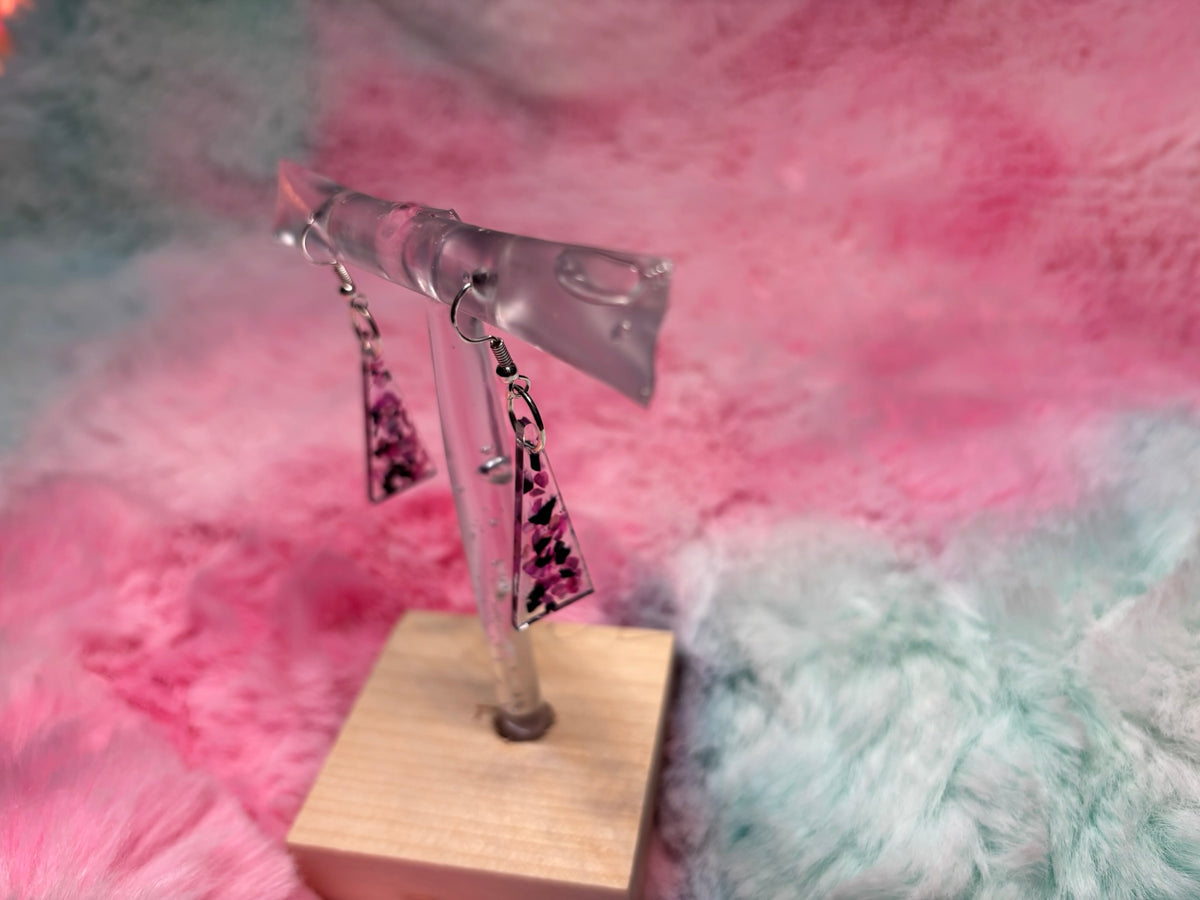 Triangle Hook Dangle Earrings