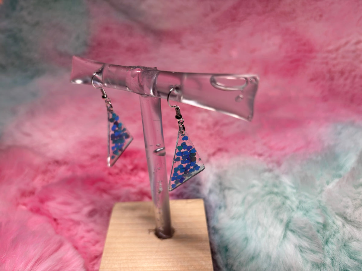 Triangle Hook Dangle Earrings