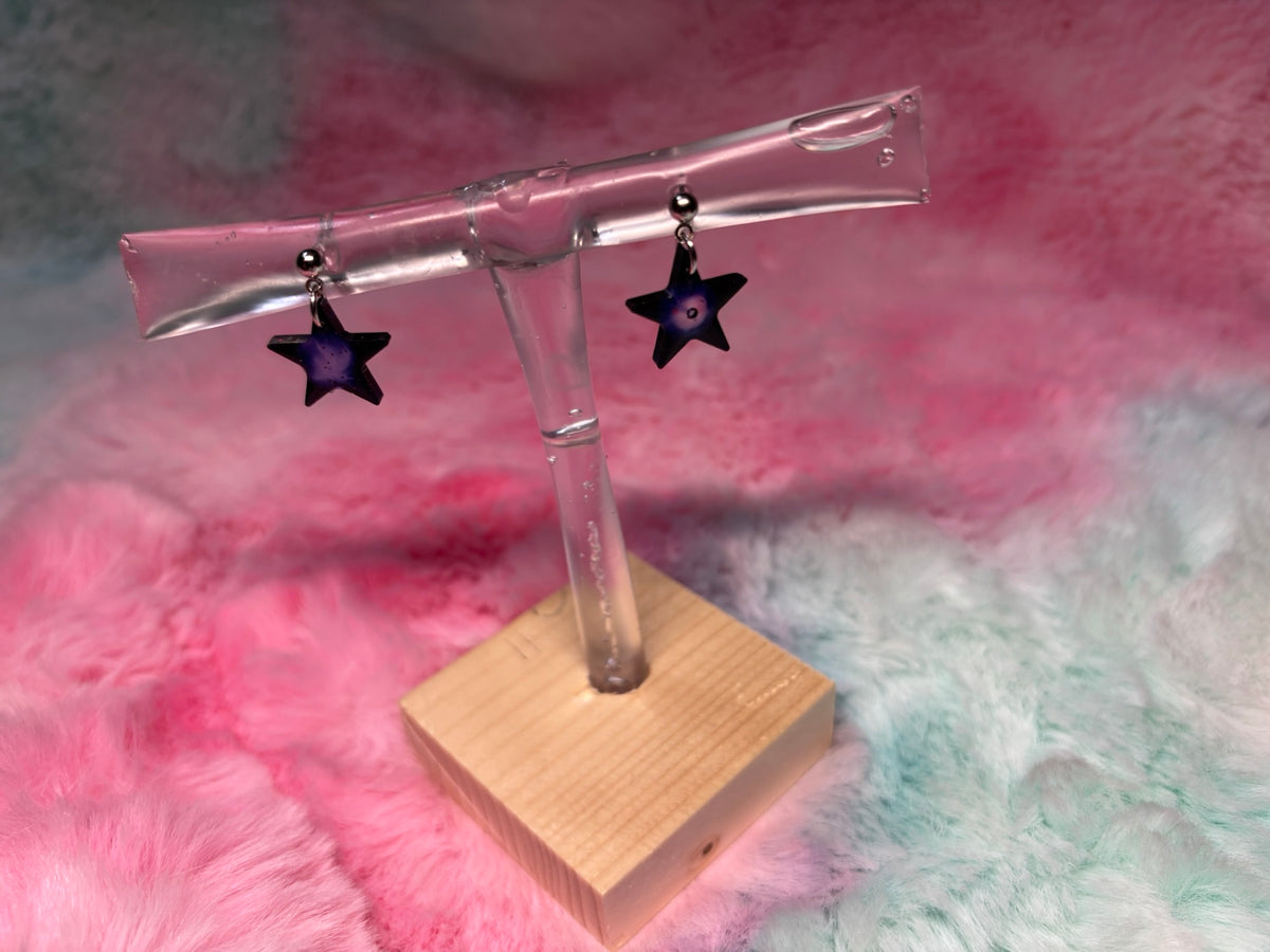 Star Ball Stud Earrings