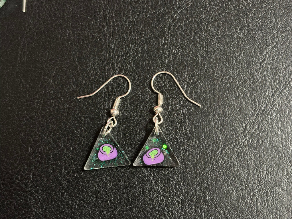Cauldron Hook Dangle Earrings