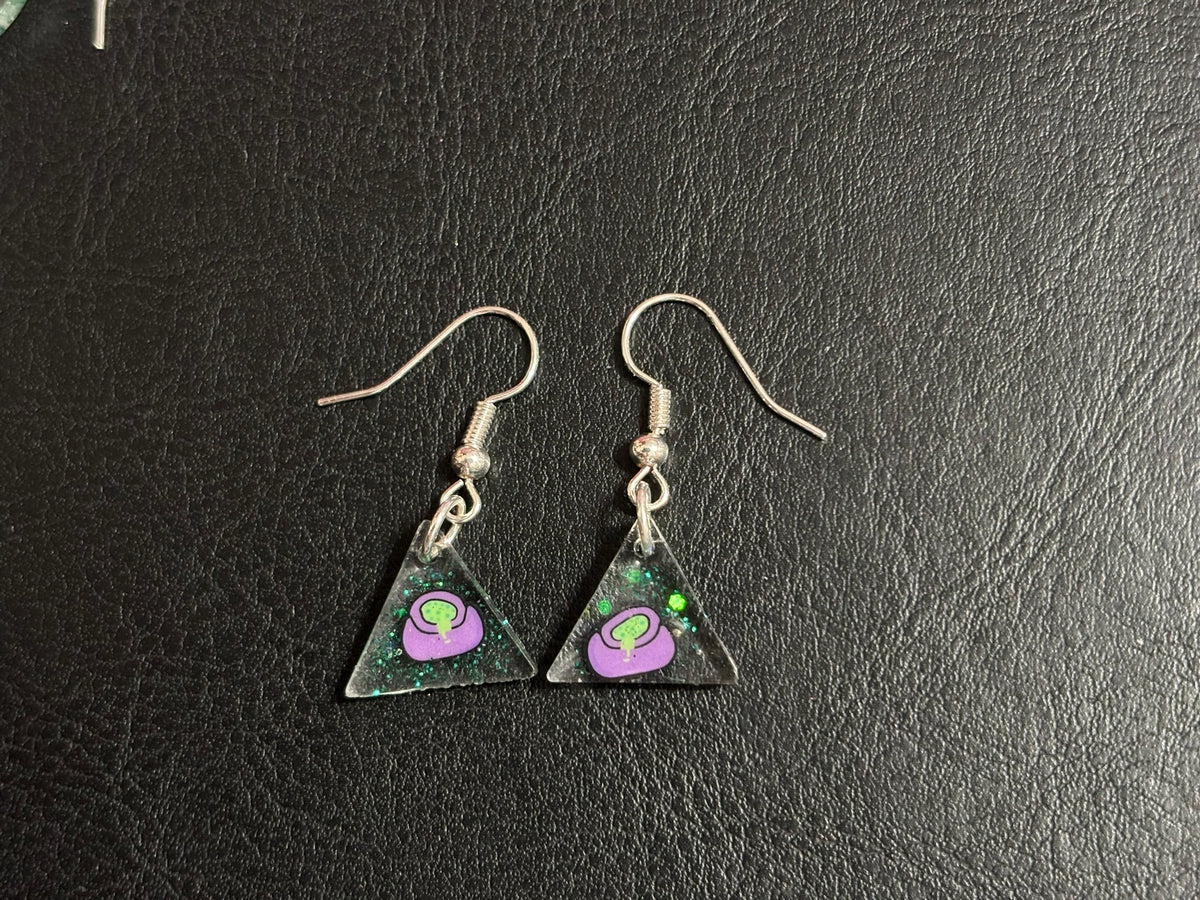 Cauldron Hook Dangle Earrings