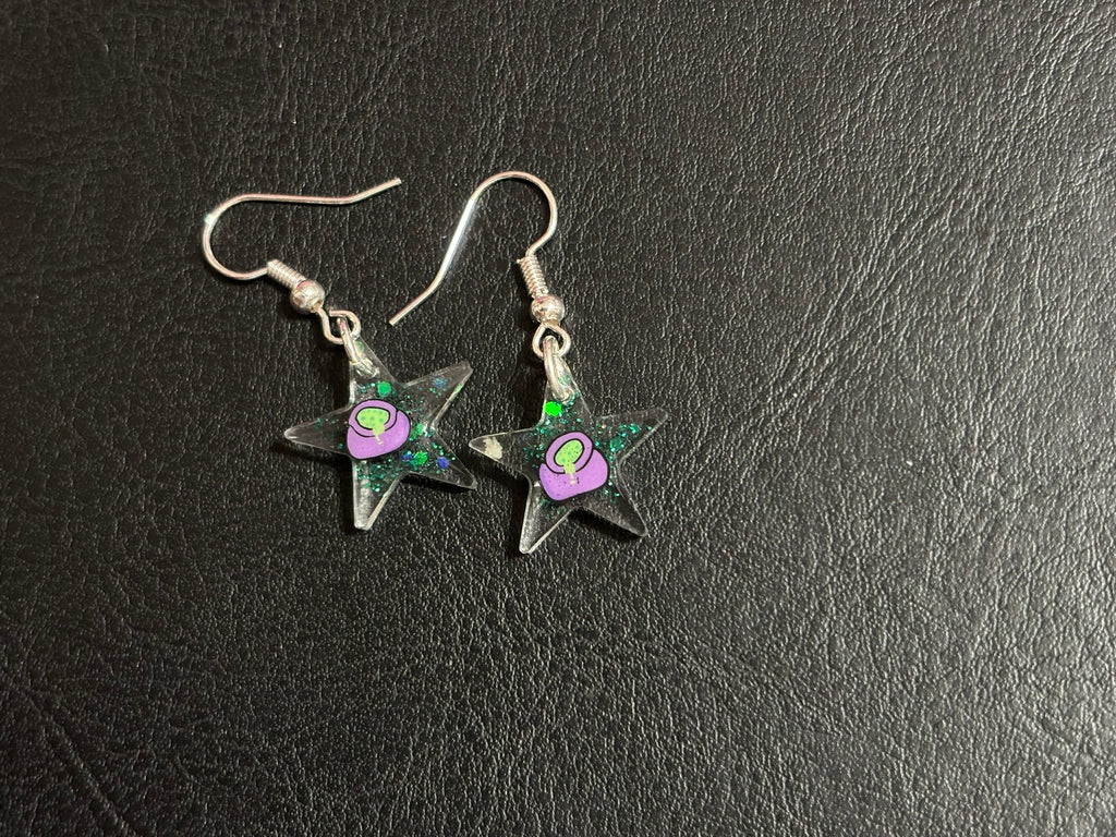 Cauldron Hook Dangle Earrings