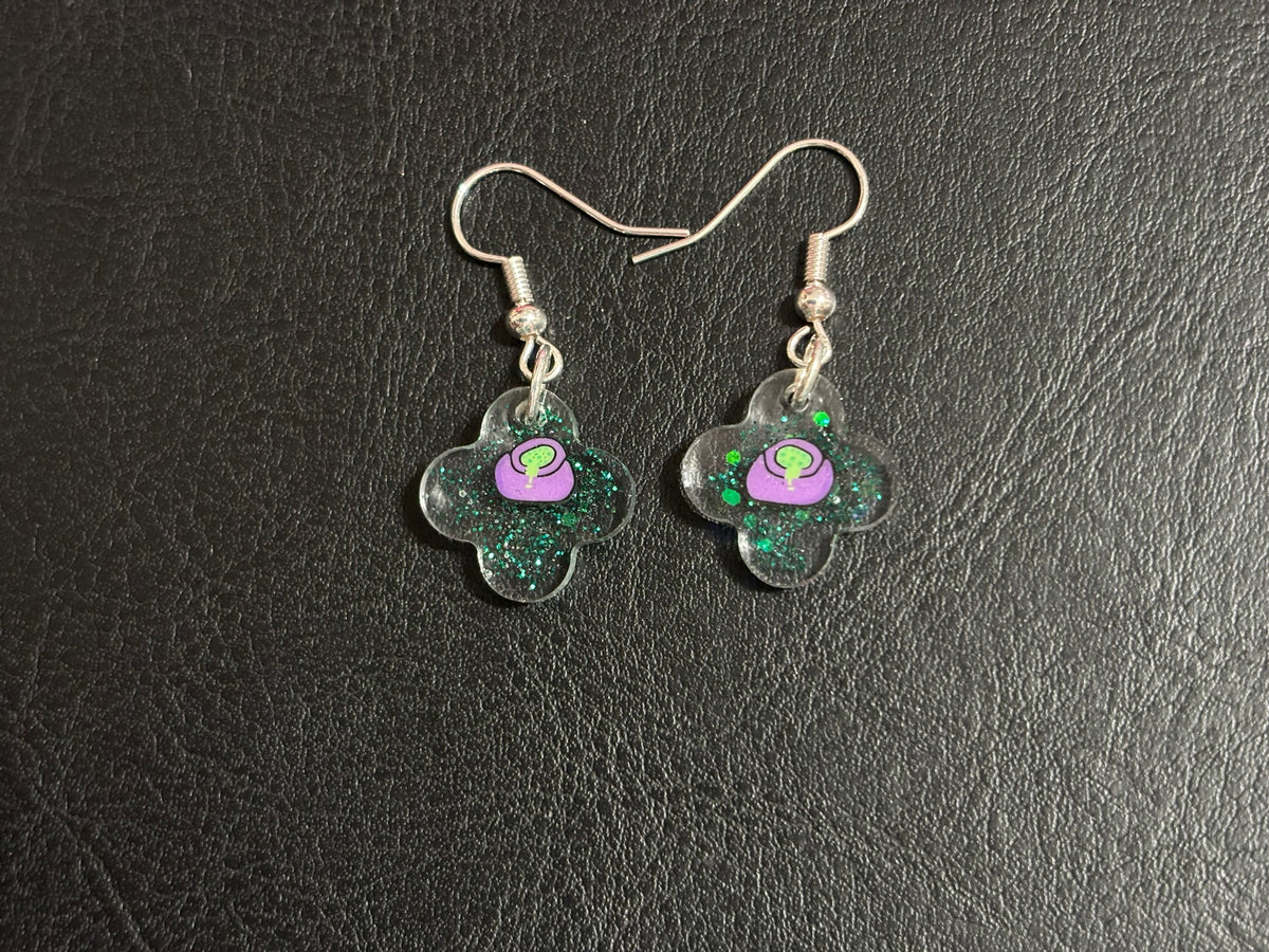 Cauldron Hook Dangle Earrings