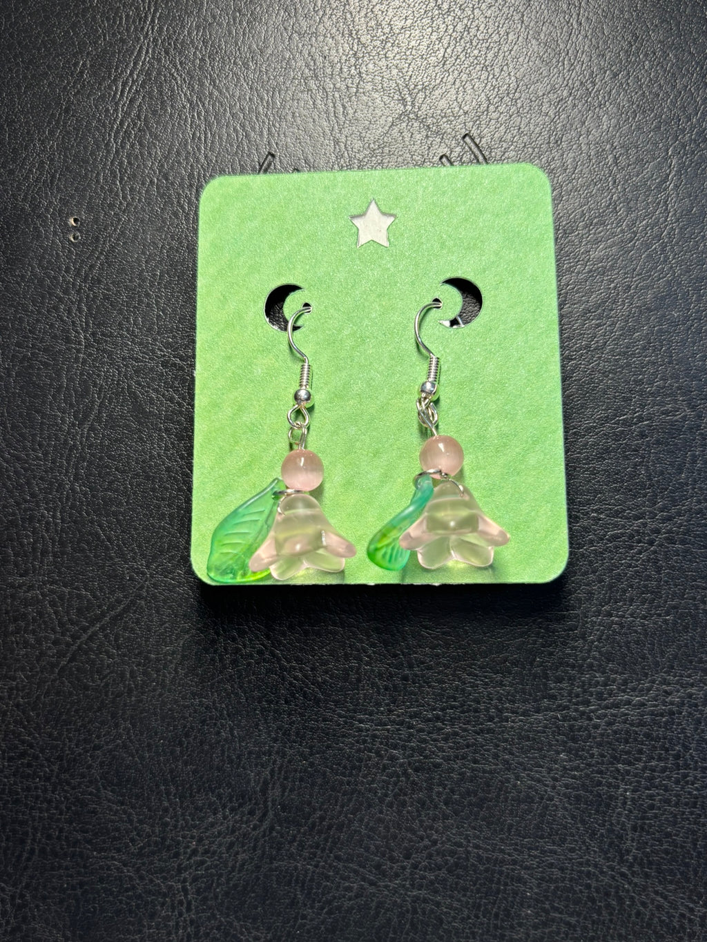 Leaf Hook One Earrings