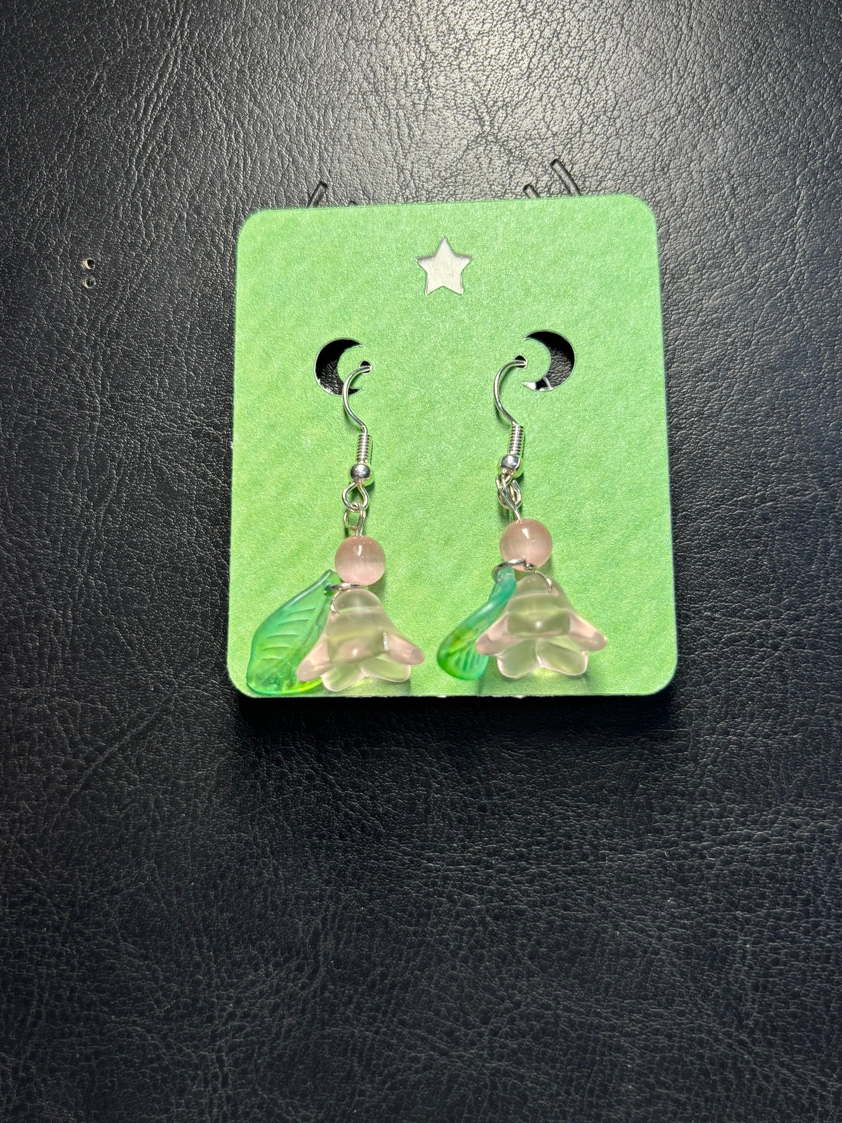 Leaf Hook One Earrings