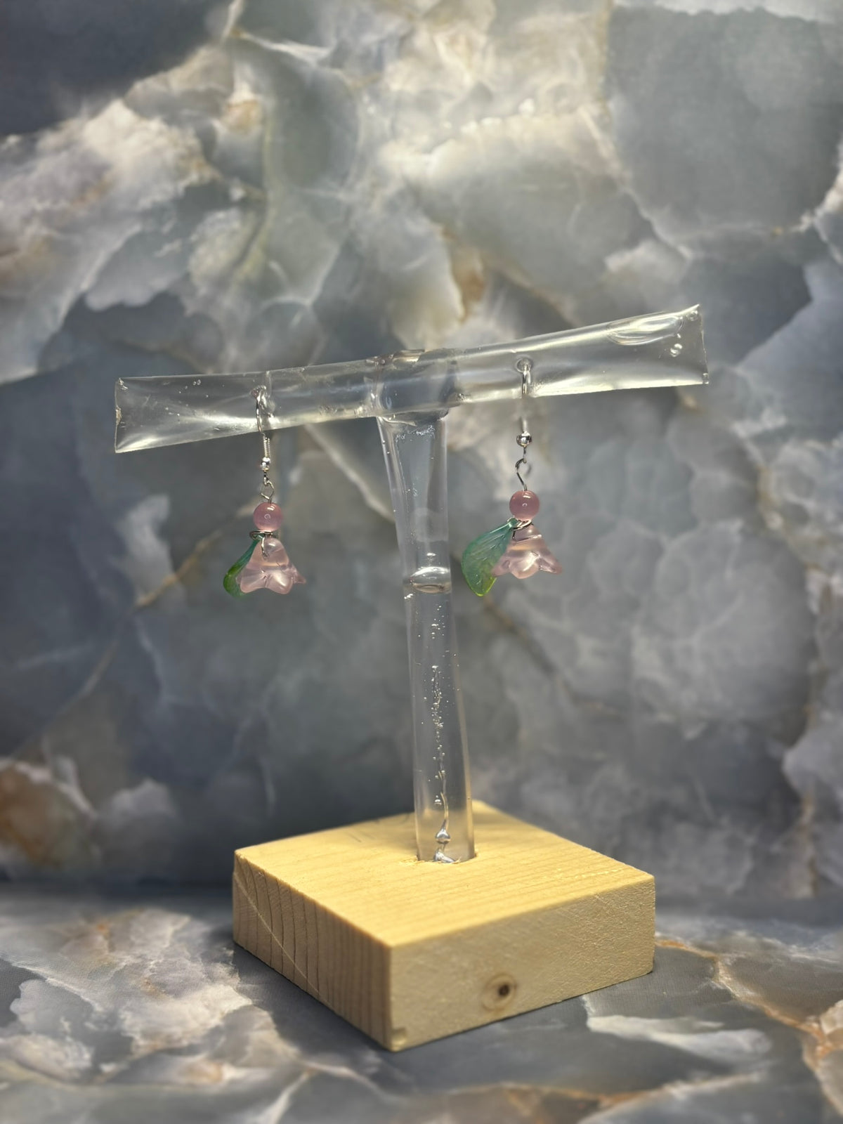 Leaf Hook One Earrings