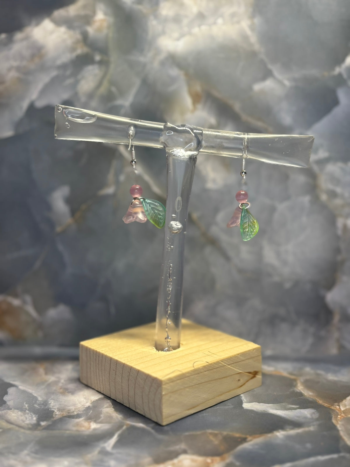 Leaf Hook One Earrings