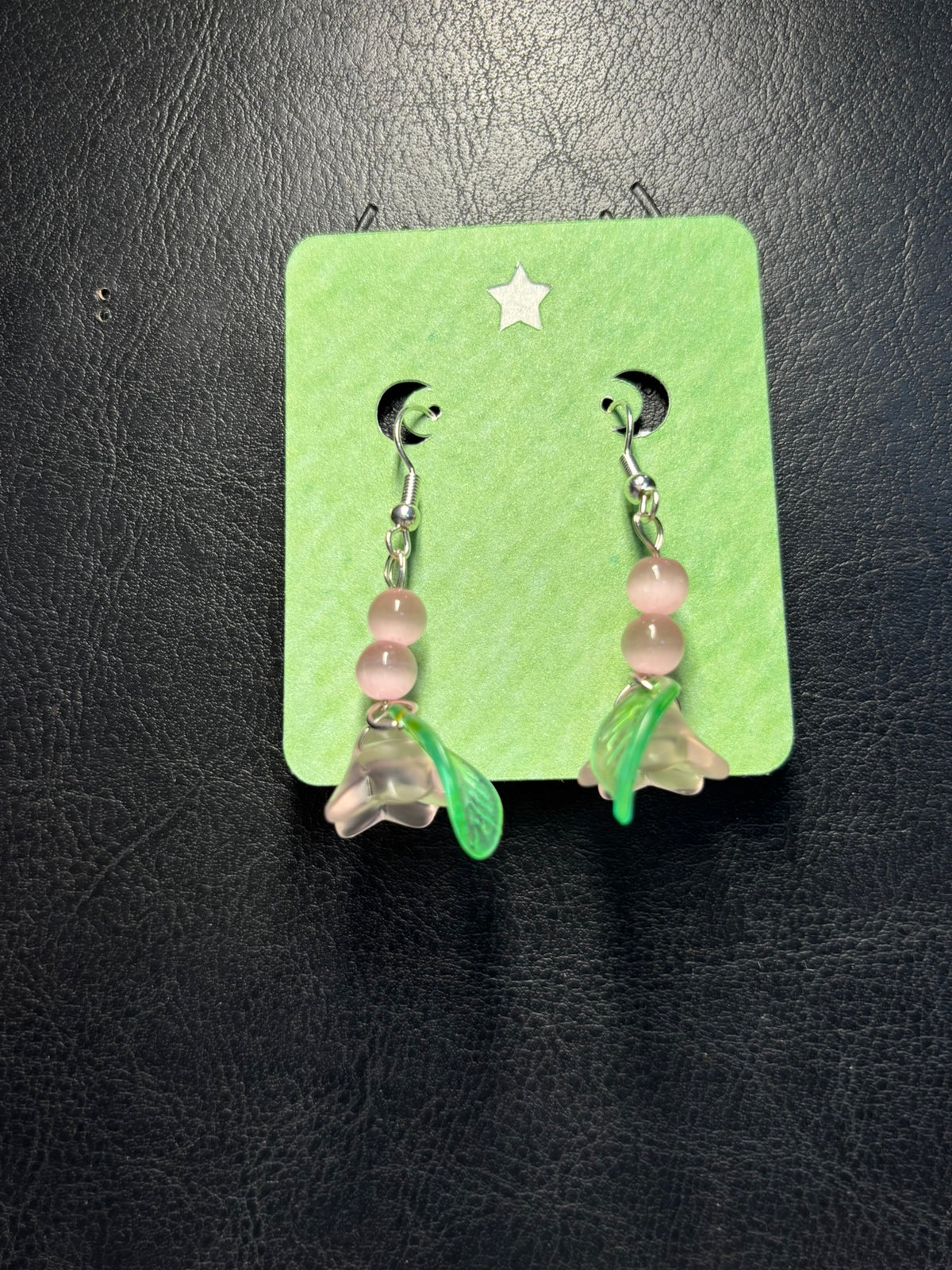 Leaf Two Hook Earring