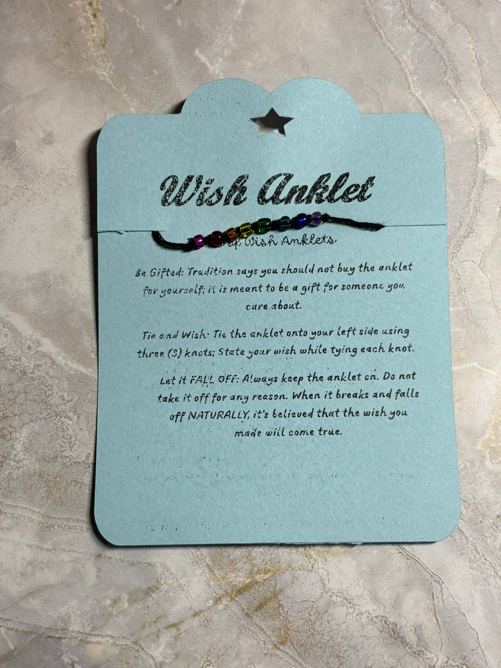 Wish Anklet