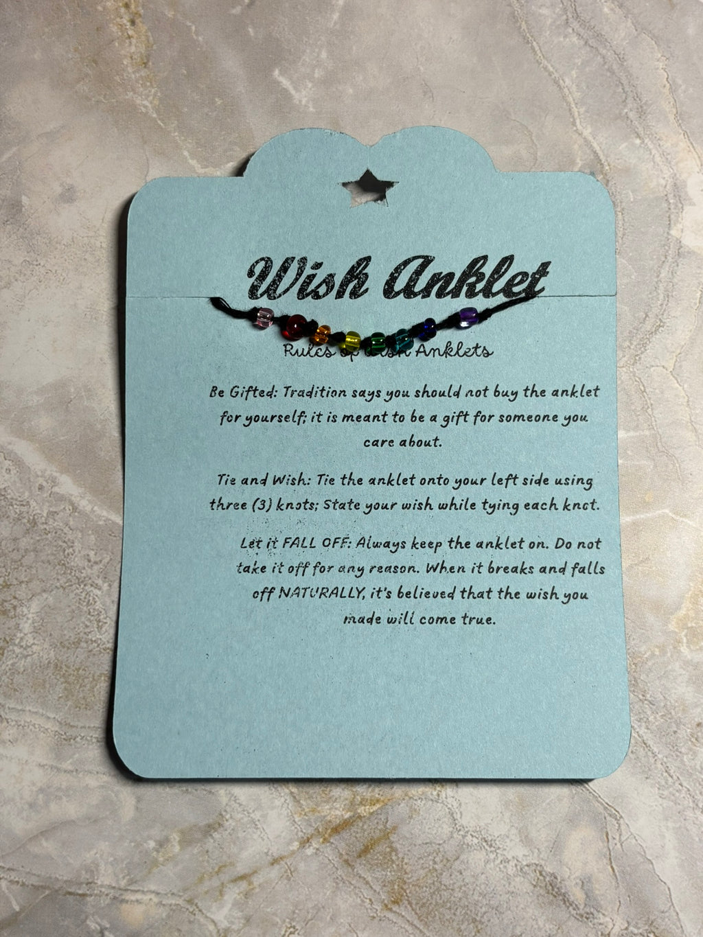 Wish Anklet