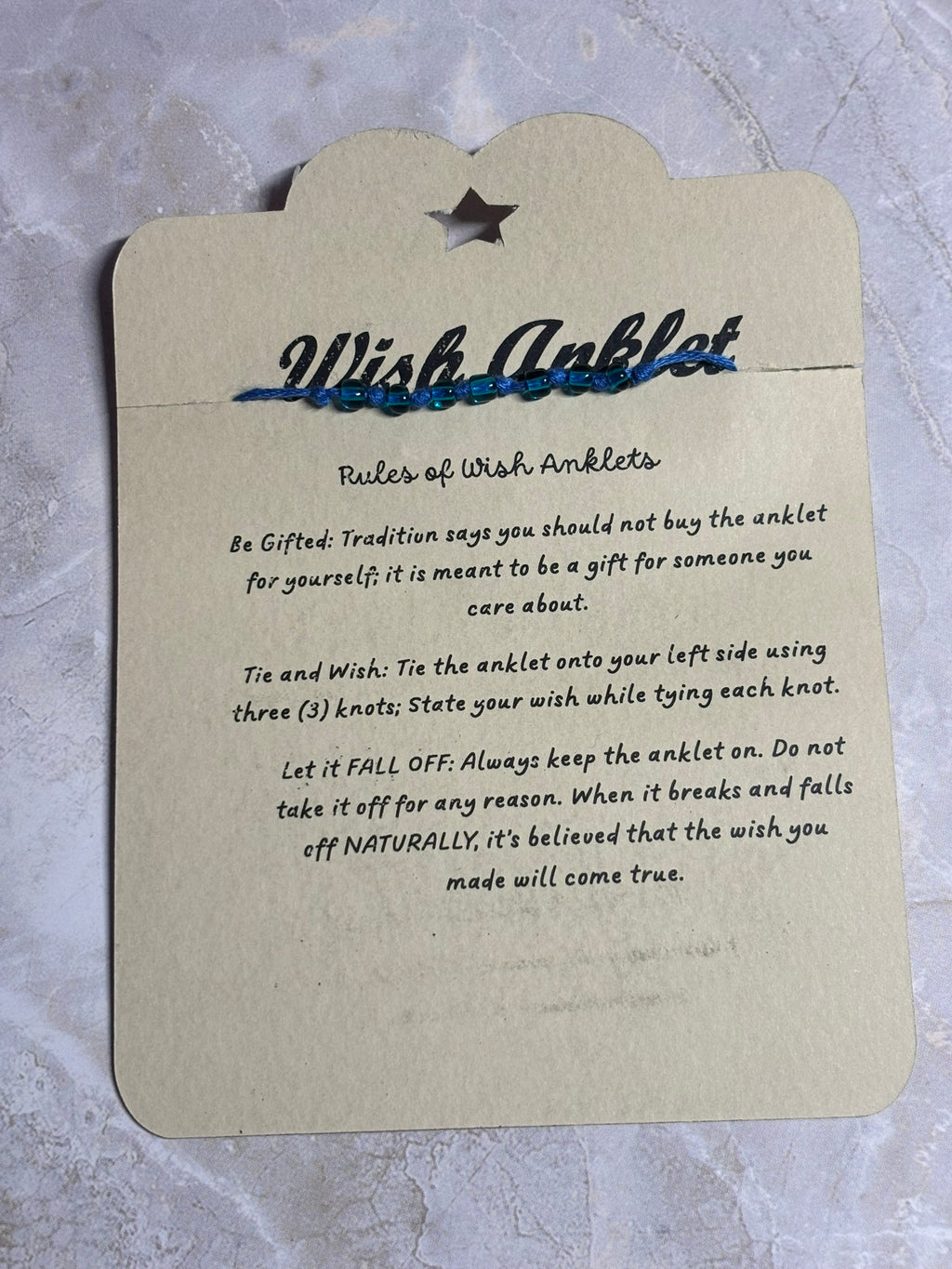 Wish Anklet