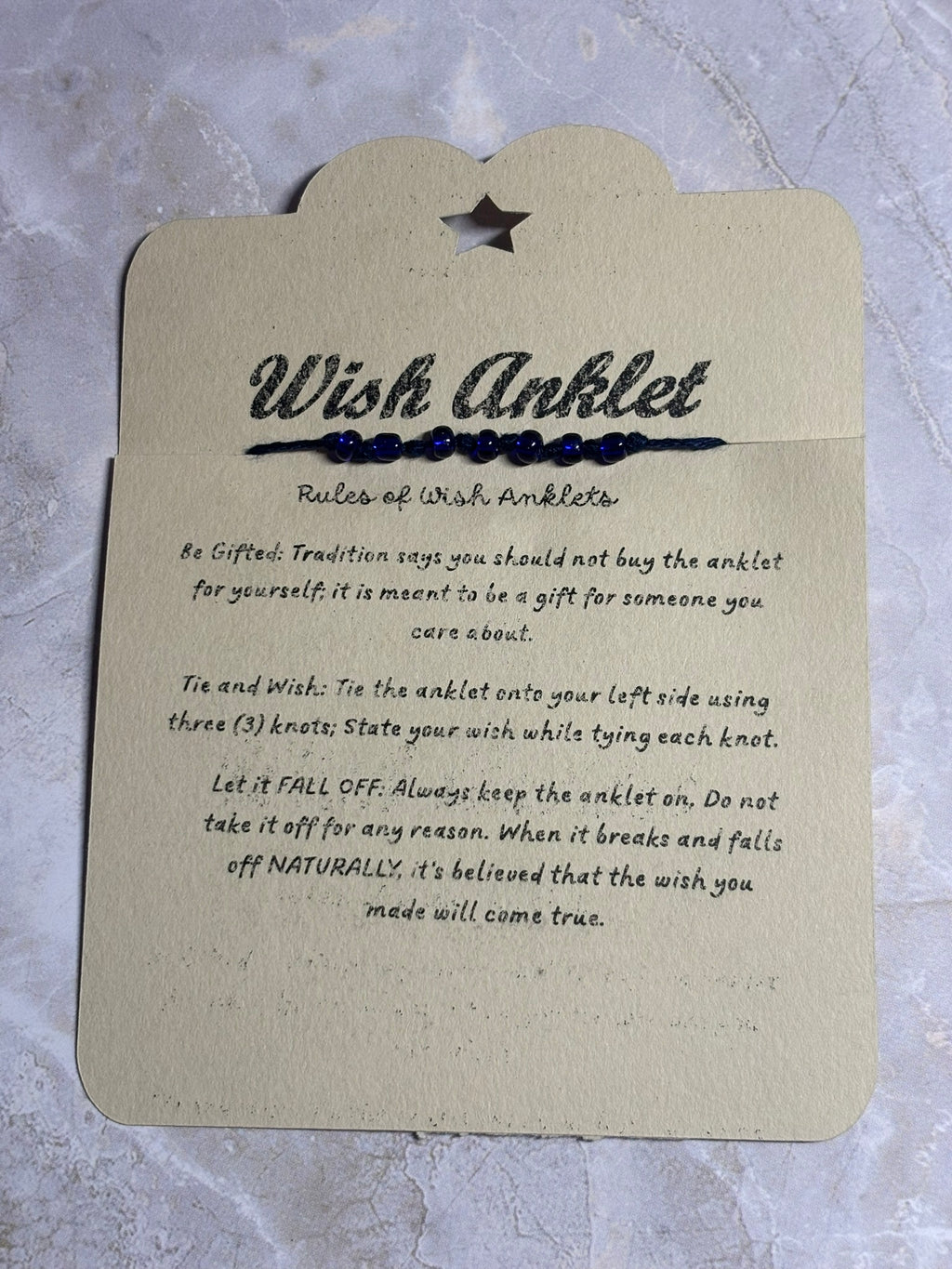 Wish Anklet